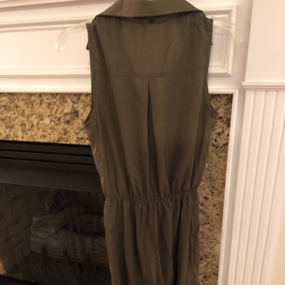 Forest Green Jumpsuit - Picture 2 of 3